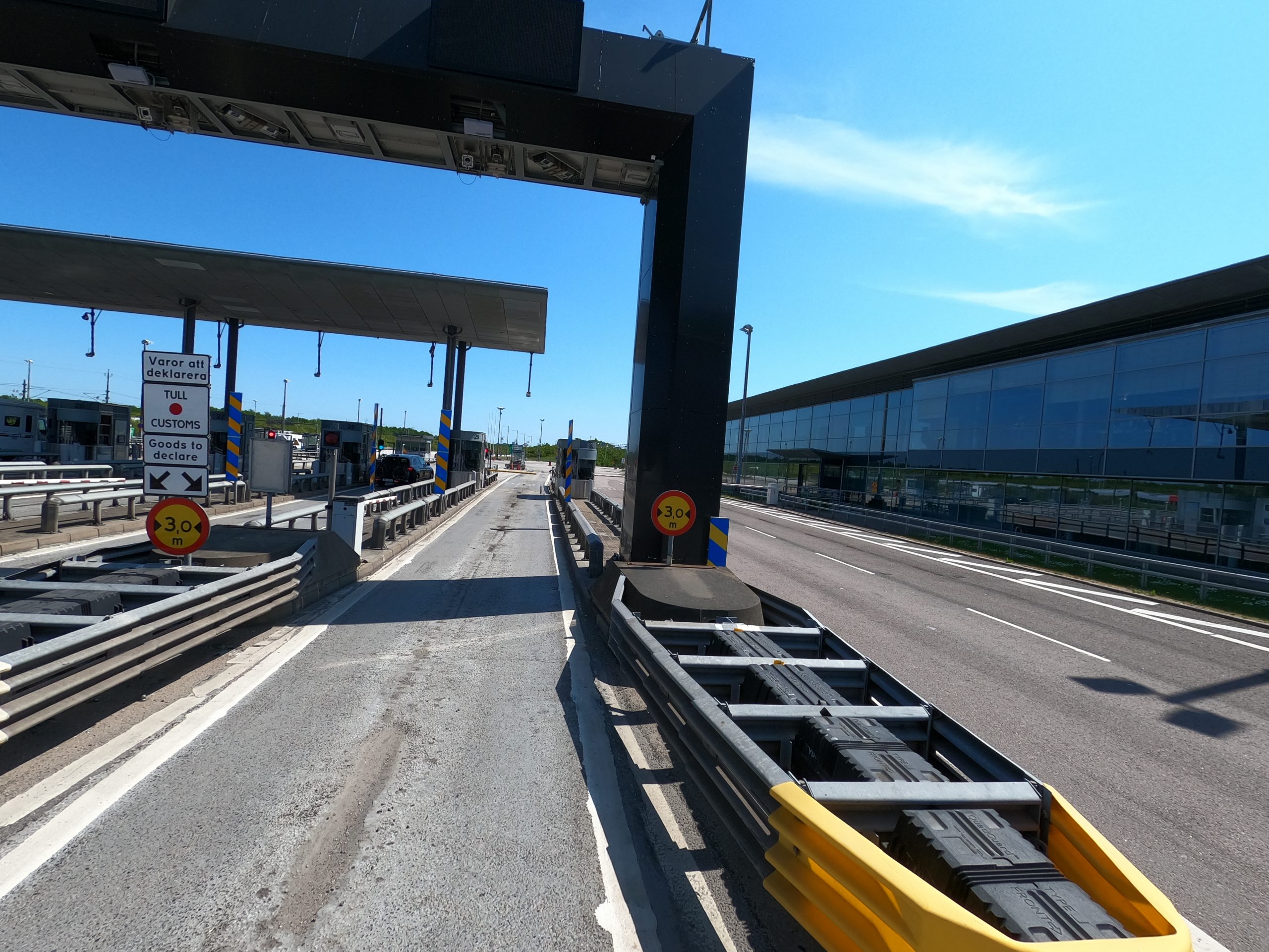 Überfahrt Öresundbrücke - Storebealtbrück Schweden Dänemark
