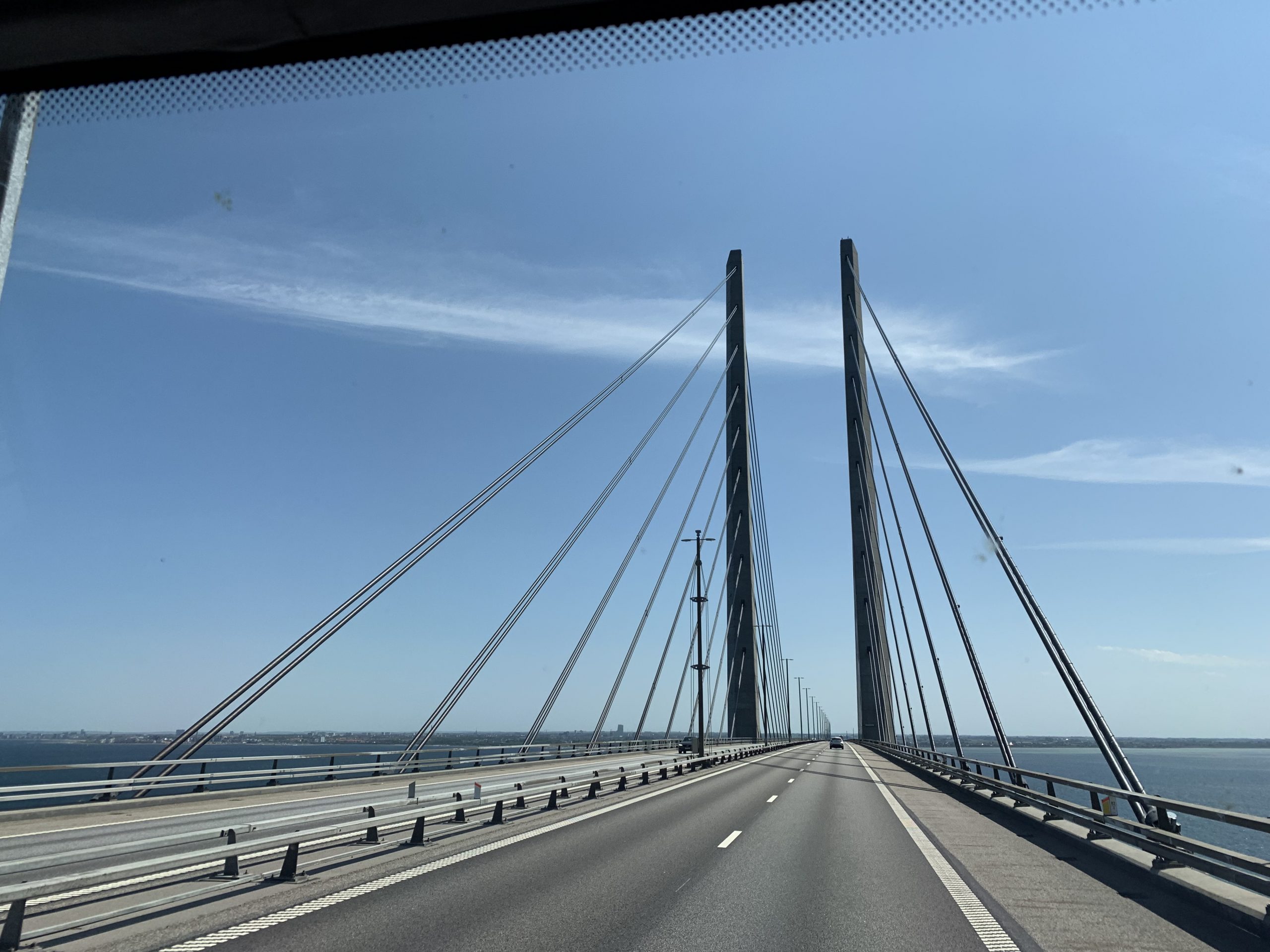 Überfahrt Öresundbrücke - Storebealtbrück Schweden Dänemark